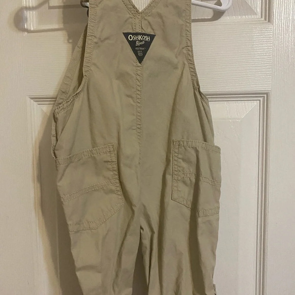 Oshkosh B’Gosh Khaki Overalls - Picture 4 of 7